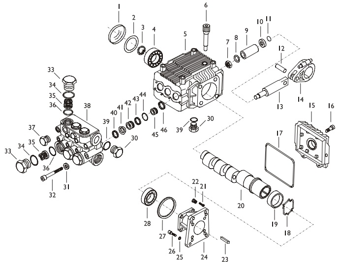 191879GS pump rebuild repair parts 